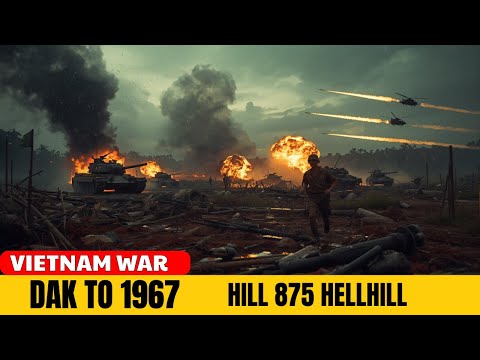 Battle of Dak To 1967 – Hill 875: The Bloody Test of the 173rd Airborne | Vietnam War Footage