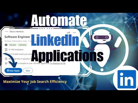 "Automate LinkedIn Job Applications Using Playwright and AI | Step-by-Step Tutorial"