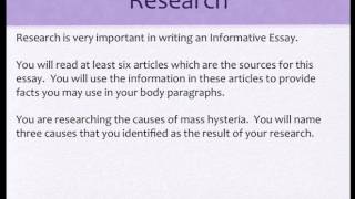 EWP Eng 5 - What is Informative Writing