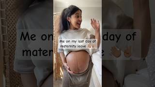 Last day of maternity leave 🤰🏽✌🏽 #maternityleave #maternity #pregnancy
