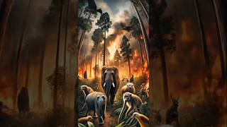 Bandar ne kese ki jungal me madad #shorts #ytshorts #shortvideo #animals #ainovastory #animation