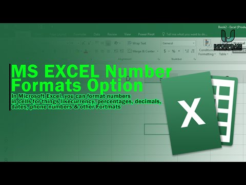 MS Excel Custom Number Format Option (0 To beginner) MS Excel Basics Training