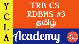 ORDER BY select Statement in RDBMS - 3 | TRB CS COACHING | YCLA Academy