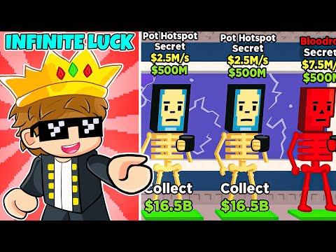I used INFINITE LUCK to UNLOCK EVERY NEW BRAINROT in Roblox Steal a Brainrot!