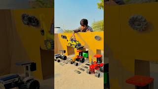 Remote Control Jcb And Dumper Truck tractor Unboxing And Testing Short Video #automobile #ytshorts