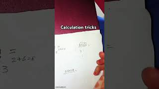 Calculation Tricks #MathsEasyTricks-H #shortsyoutube