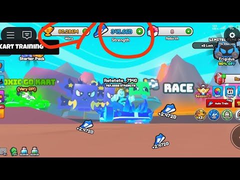(OP)🏆 go kart training script inf wins and strength+ free pets