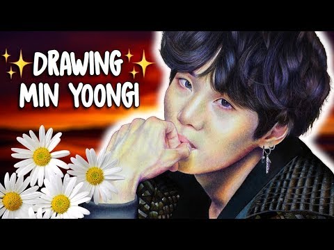 Drawing BTS: Min Yoongi Speed Drawing