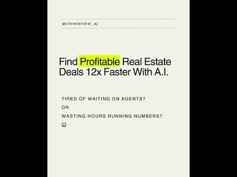 ACC AI Deal Assistant: Analyze Real Estate Deals in Seconds with AI-Powered Speed