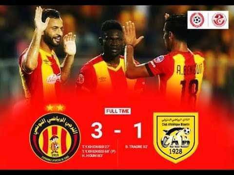 اهداف مباراة الترجي الرياضي التونسي و النادي البنزرتي 3-1 - 🔥ثنائية ياسين الخنيسي🔥