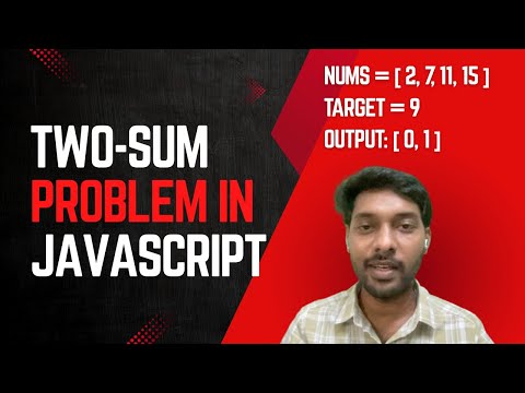 Master the Two Sum Problem in JavaScript | LeetCode Easy | O(n) Solution