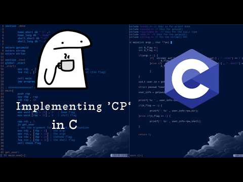Coding the Copy Command (cp) in C!