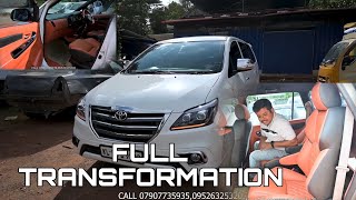TOYOTA innova interior modification