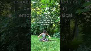 Embodiment Exercises and how to nourish your nervous system! #shorts #embodiment #meditation