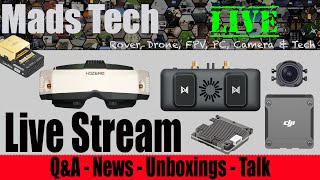 DJI O3 Update -  HDZero Goggle & Avatar VRX - Q&A Live Stream