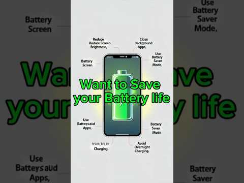 Save Your Battery life #SaveBatterBatteryLife#PhoneTips#TechHacks#MobileTips#SmartphoneCare