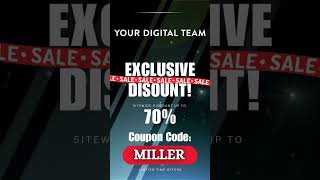Your Digital Team Sitewide Code! #DigitalMarketing #SEO #Copywriting #BannerDesign #OnlineGrowth