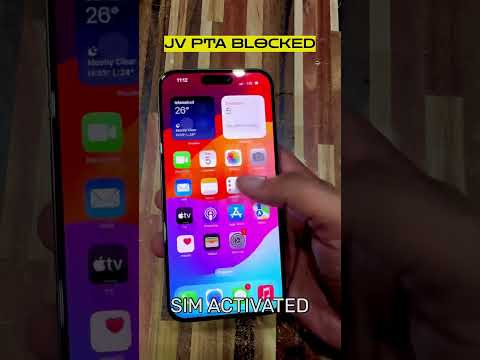 JV PTA BLOCKED SOLUTION SIM ACTIVATED BY TECH AUTHORITY