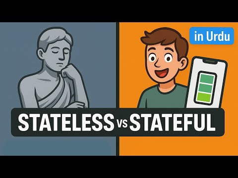 Stateless vs Stateful Widgets – Real-life Example in Urdu