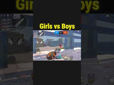 🤟Girls vs Boys😎#pubgmobilelite #shorts