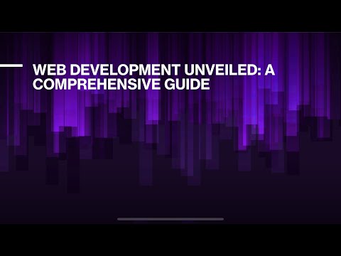 Exploring Web Development : A Comprehensive Guide