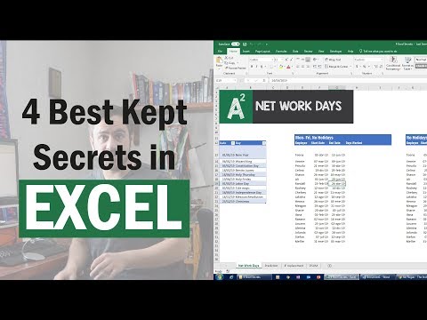 4 of Excel's Best Kept Secrets