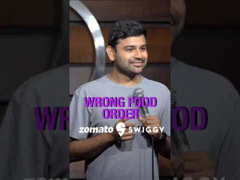 Wrong food order, Zomato & Swiggy | Stand Up comedy by Somnath Padhy #standupcomedy #zomato #swiggy