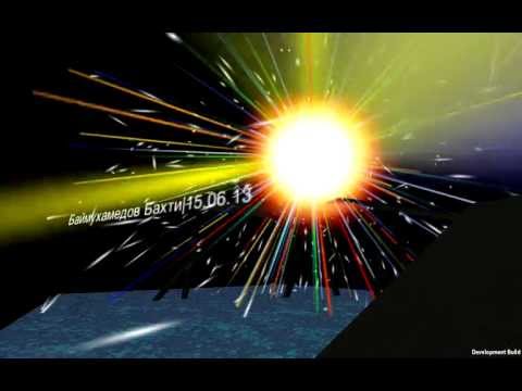 Unity3D Wonderful sphere (sun)
