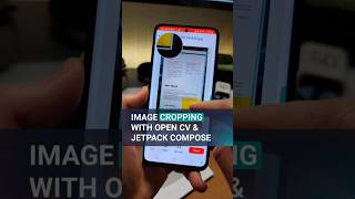 Image cropping feature with OpenCV and Jetpack Compose impelemented recently  #androiddeveloper