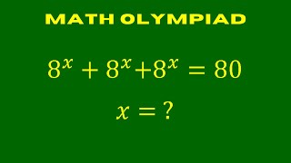 A Very Nice Math Olympiad Question | Find The VAlue of x | You Need To Know This Trick | Algebra
