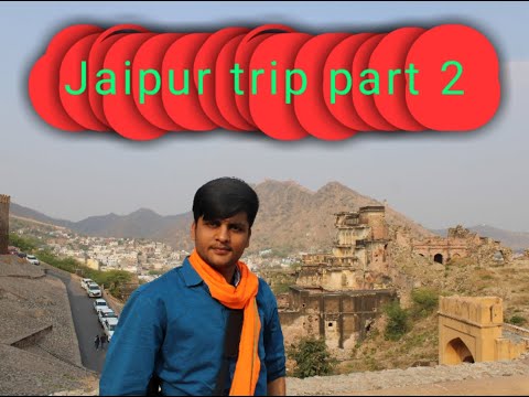 Part 2 || Jaipur Trip || hawa mahal || Amer fort ||Chandigarh university college tour||indianvlogger