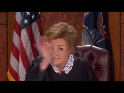 Judge Judy “GOODBYE!” Compilation.