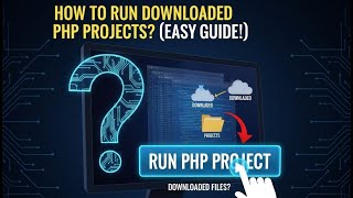 How to Run and Execute downloaded PHP Projects? [ 2026 Update ] with XAMPP and phpmyadmin