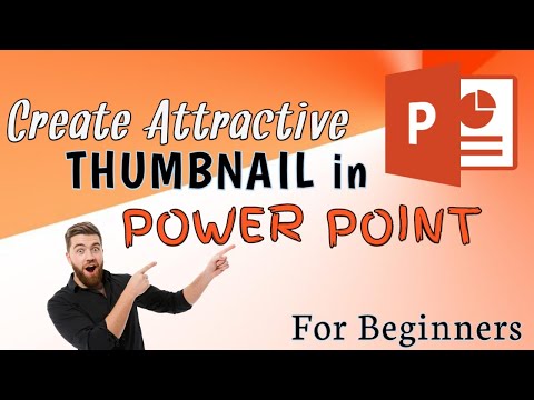 How to create Professional Thumbnail in MS PowerPoint in Hindi | #powerpoint #msoffice #forbeginners