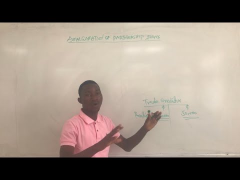 AMALGAMATIION OF PARTNERSHIP FIRMS.   ( PART 1 ). #partnership #accounting #viral #A.E