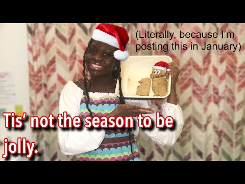 I tried making a GIANT gingerbread man in January +ASSUMPTIONS about me
