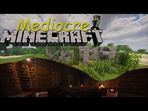 More Terraforming, Ancient Ruins, a Library, Librarian Trading, and More | Mediocre Minecraft s03e08