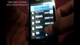 iOS in Android(iPhone looks in Android) Samsung Galaxy Y