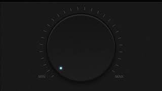 JavaScript draggable volume knob