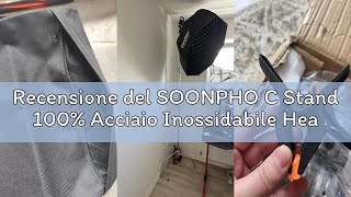 Recensione del SOONPHO C Stand 100% Acciaio Inossidabile Heavy Duty Supporto a C Fotografia Light St
