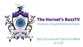 12.11.20 The Hornet's BuzzTV - Day 5 of Computer Science Education Week 2020