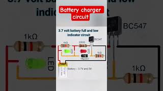 battery charger circuit diagram 💯 #circuitbasics #diycircuit #battrycharger