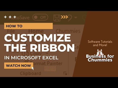 How to Customize the Ribbon in Excel for Quick Access to your Favorite Tools