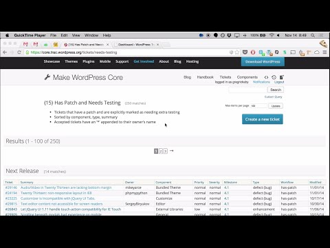 Contribute to WordPress