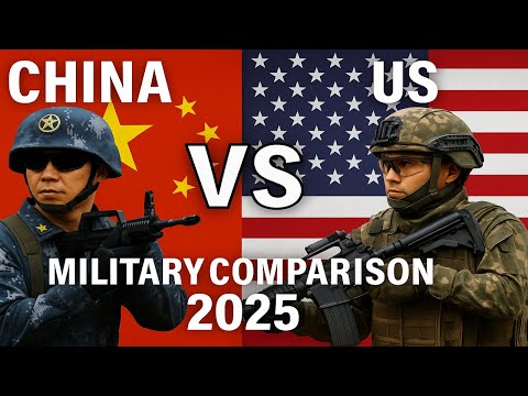 USA vs China Military Power Comparison 2025 | China vs USA Military Power 2025 | Who Wins ?