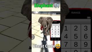 Here is Elephant's Cheat Code Indian Bike Driving 3d Elephant's Code Kya Hai #shorts