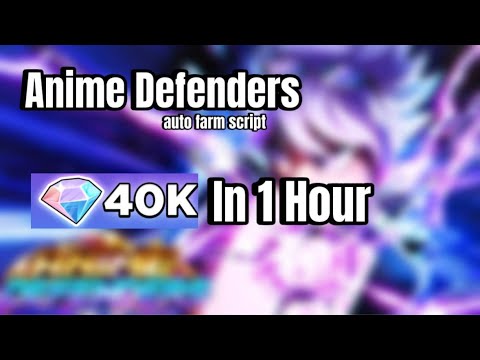 Anime Defenders Script | Macro Auto Gems | Buang Hub