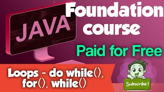 Iteration Statements- for, while, do while loops in java #lakshmanse #codewithus code with us java