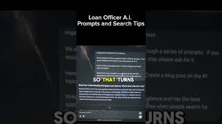 The #loanofficer #ai #contentmarketing #promptstacking doc