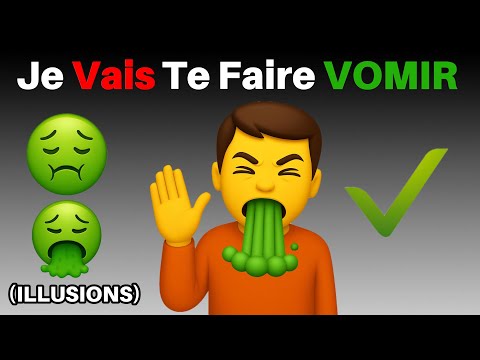 Cette Vidéo Ou illusion VA Vous Faire VOMIR (99,9% des gens n’y résistent pas) 😵💫🤮
